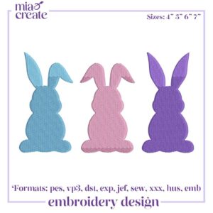 Easter Bunny Embroidery Designs