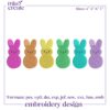 Easter Bunny Peeps Embroidery Designs